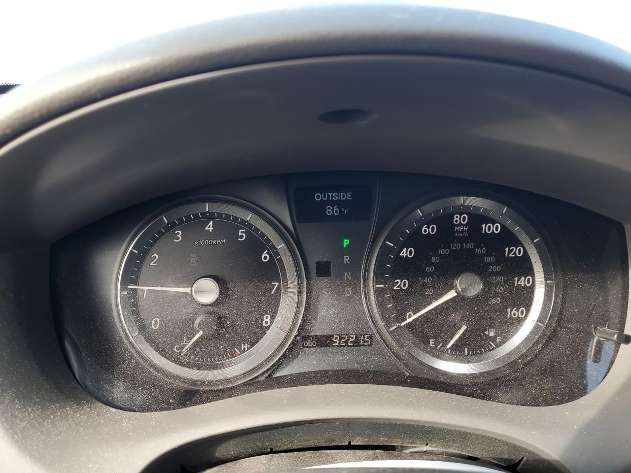 2008 Lexus ES VIN JTHBJ46G182235510 Copart auction photo, water/flood damage thumbnail 9