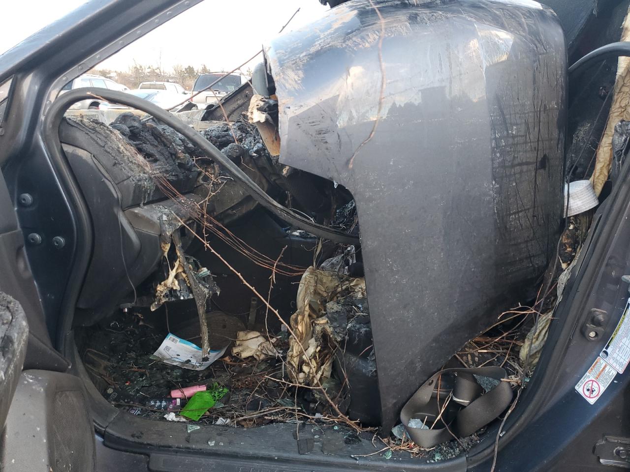 2017 Subaru Legacy VIN 4S3BNAH67H3045116 Copart auction photo, burn damage thumbnail 7