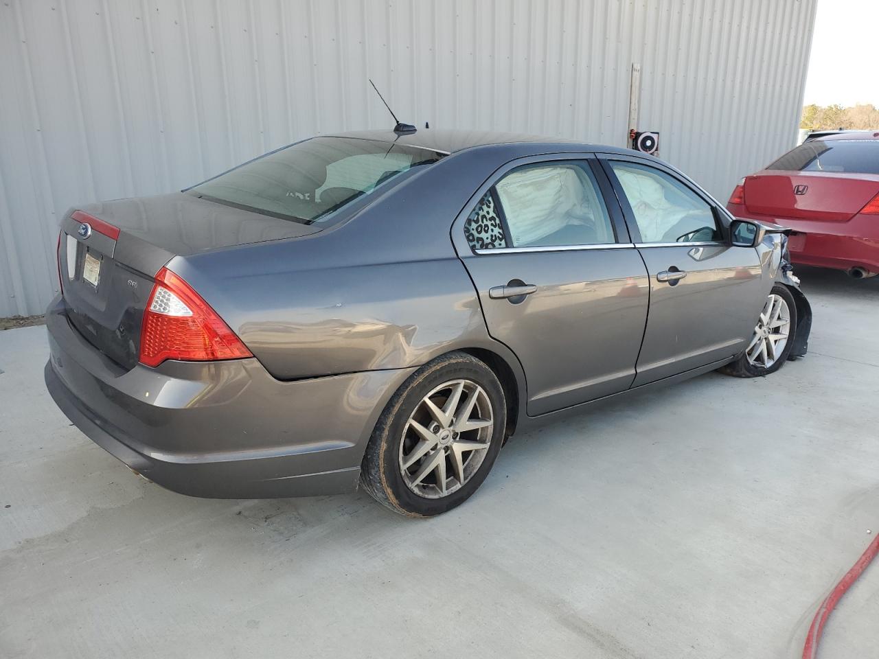 2011 Ford Fusion VIN 3FAHP0HA5BR145247 Copart auction photo, front end / rear end damage thumbnail 3