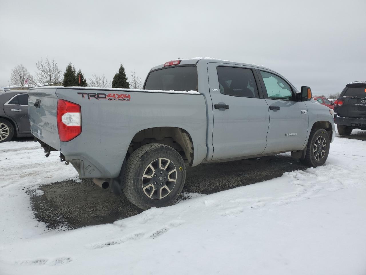 2020 Toyota Tundra VIN 5TFDY5F15LX918345 Copart auction photo, rear end damage thumbnail 3