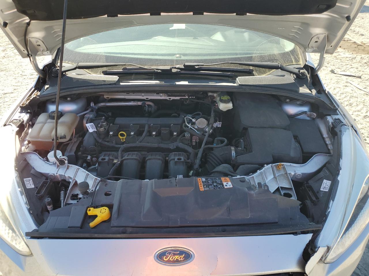 2017 Ford Focus VIN 1FADP3E24HL306319 Copart auction photo, front end damage thumbnail 11