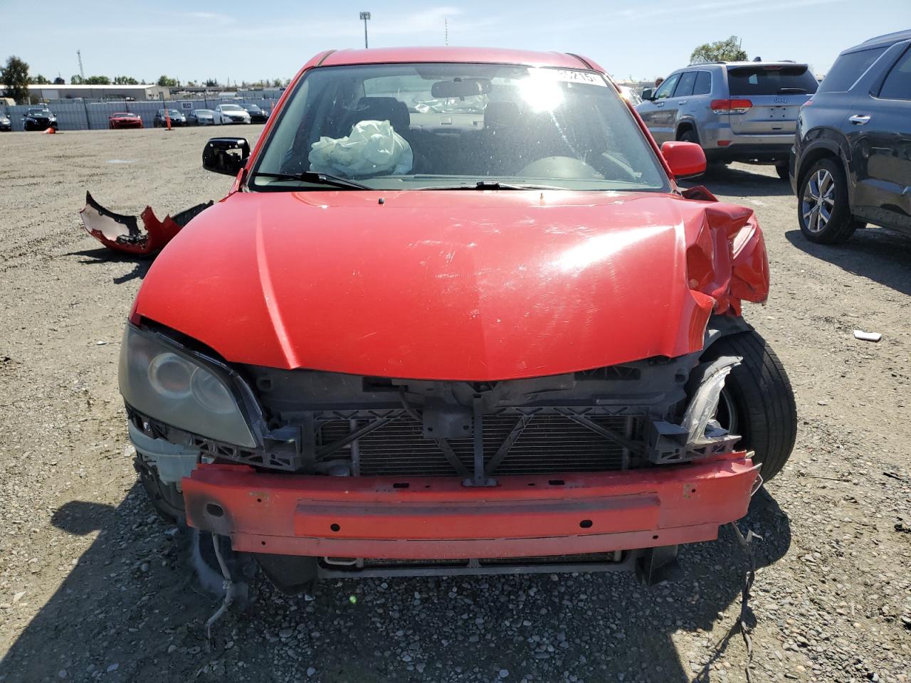 2007 Mazda 3 VIN JM1BK12G871722775 Copart auction photo, front end damage thumbnail 5