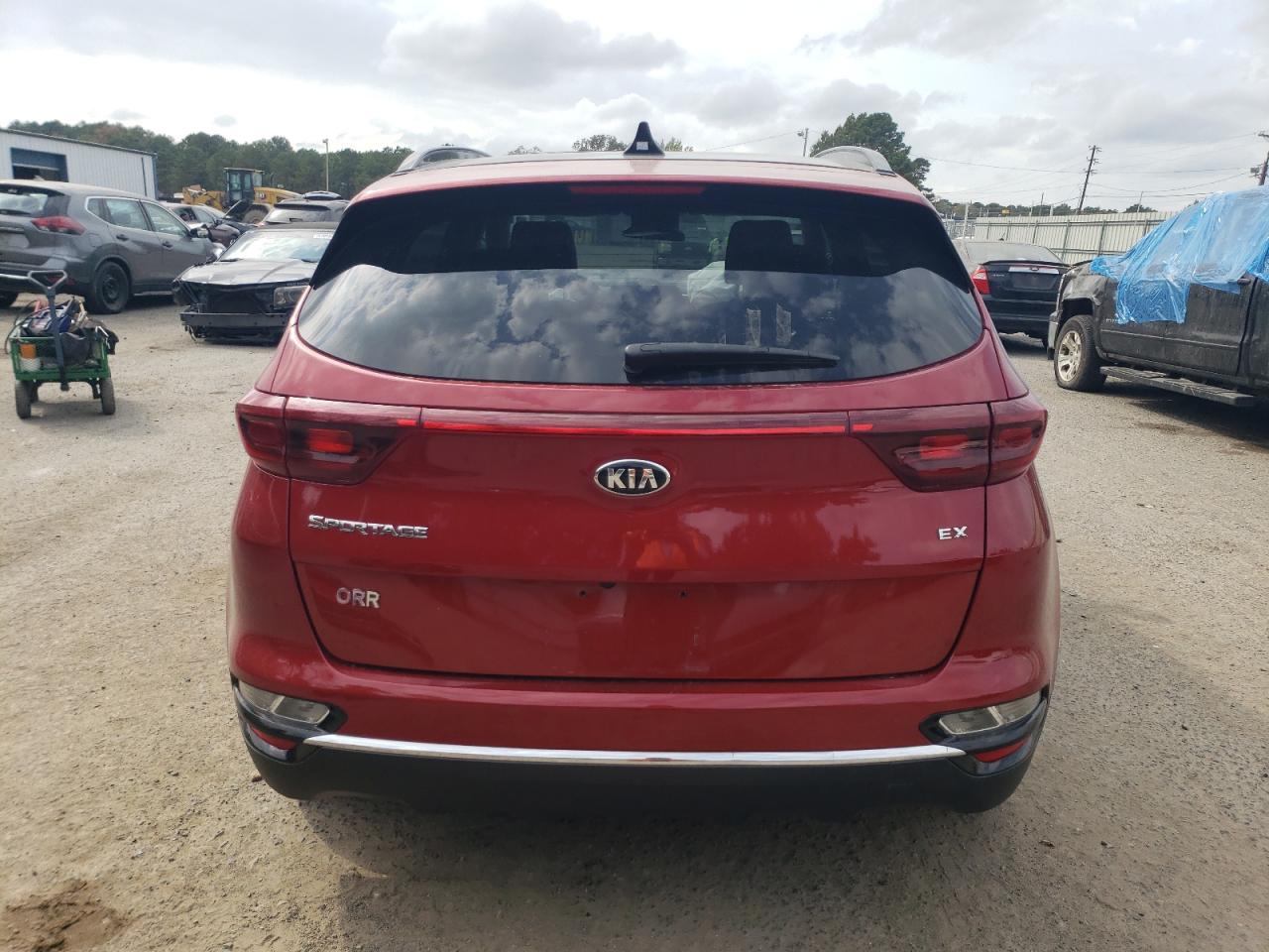 2022 KIA Sportage VIN KNDPN3AC5N7957877 Copart auction photo, front end damage thumbnail 6