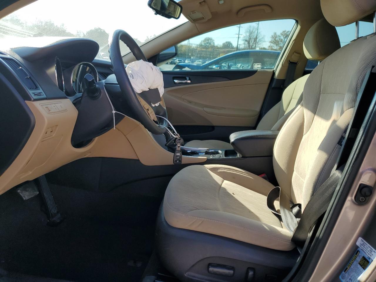 2014 Hyundai Sonata VIN 5NPEB4AC7EH945103 Copart auction photo, front end / undercarriage damage thumbnail 7