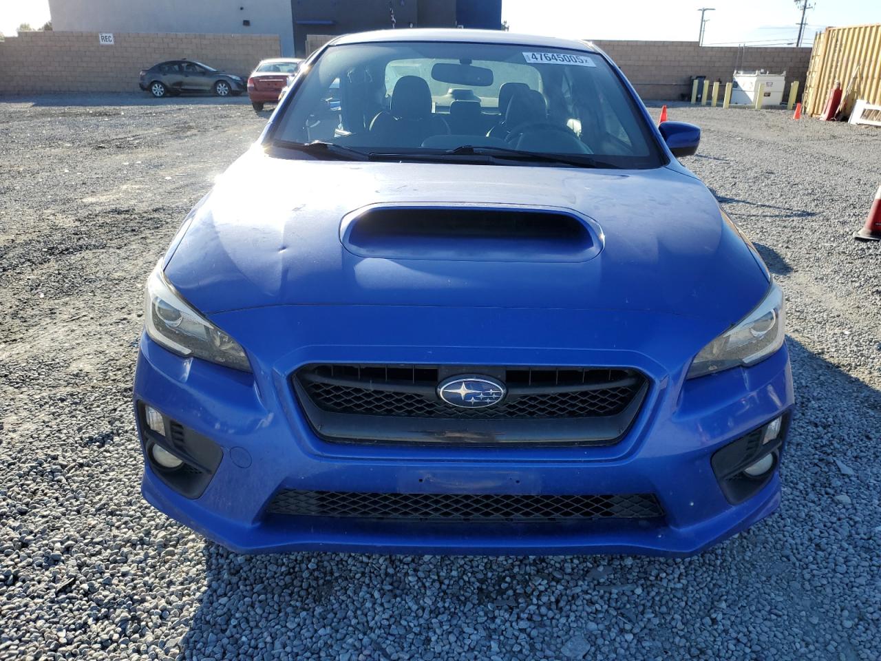 2016 Subaru WRX VIN JF1VA1J67G9814458 Copart auction photo, side / rear end damage thumbnail 5