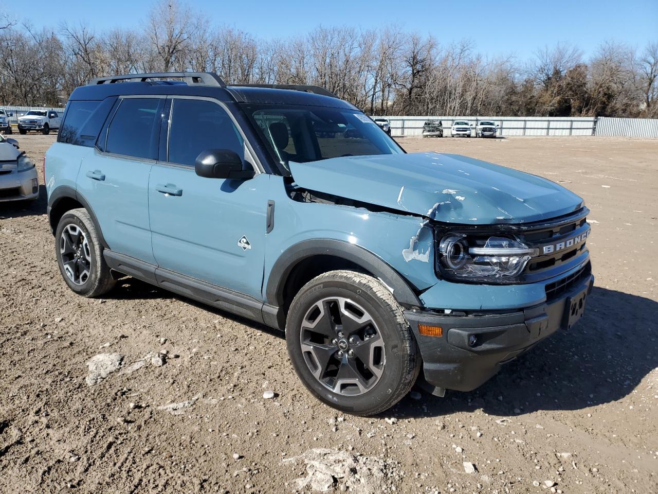 2022 Ford Bronco VIN 3FMCR9C69NRD83902 Copart auction photo, front end / minor dent/scratches damage thumbnail 4