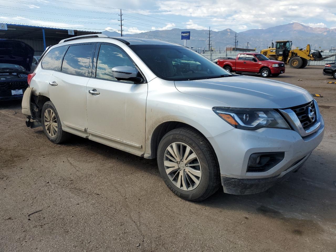 2017 Nissan Pathfinder VIN 5N1DR2MM9HC661225 Copart auction photo, rear end damage thumbnail 4