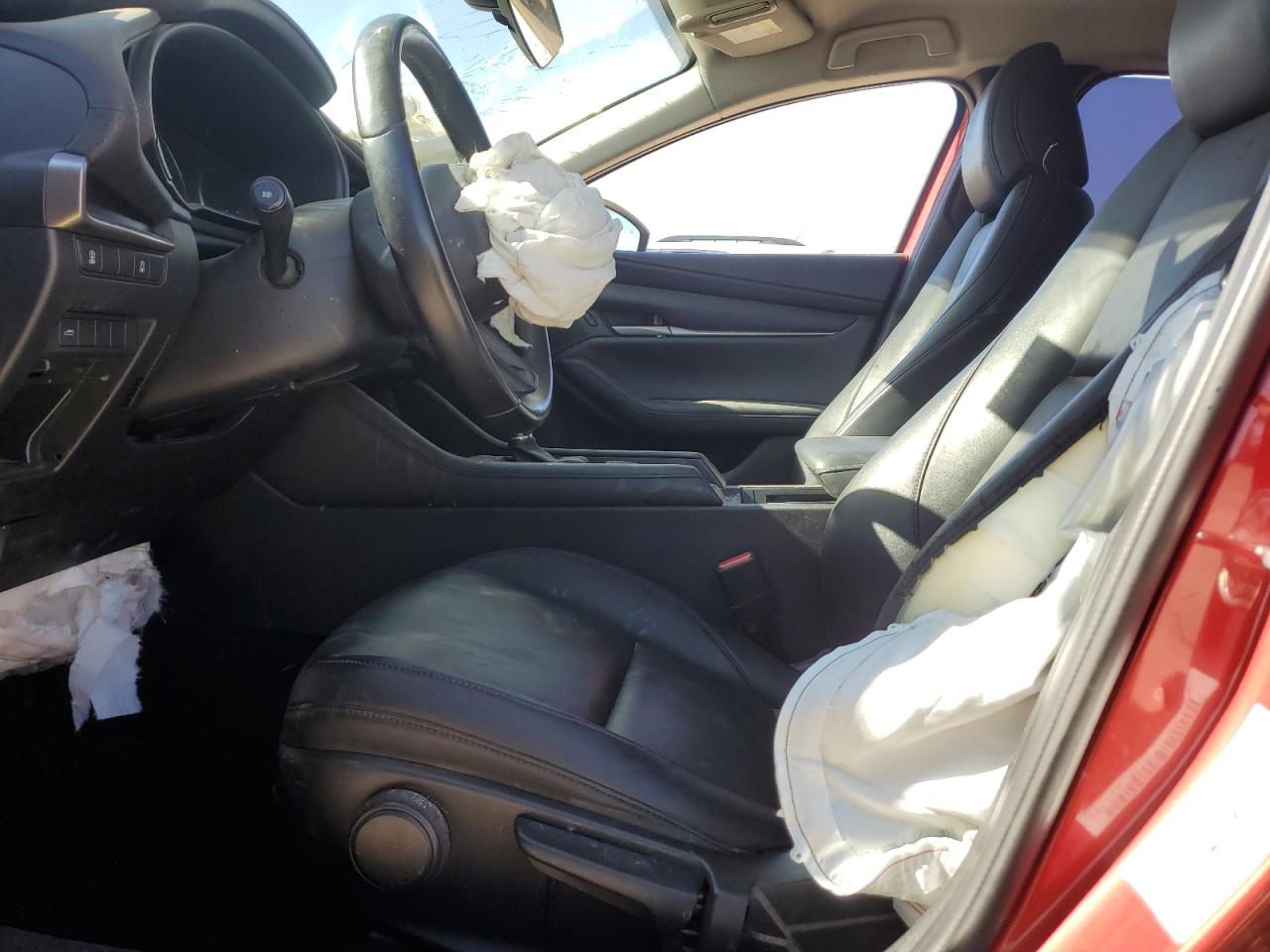 2021 Mazda 3 VIN JM1BPABLXM1329404 Copart auction photo, front end damage thumbnail 7