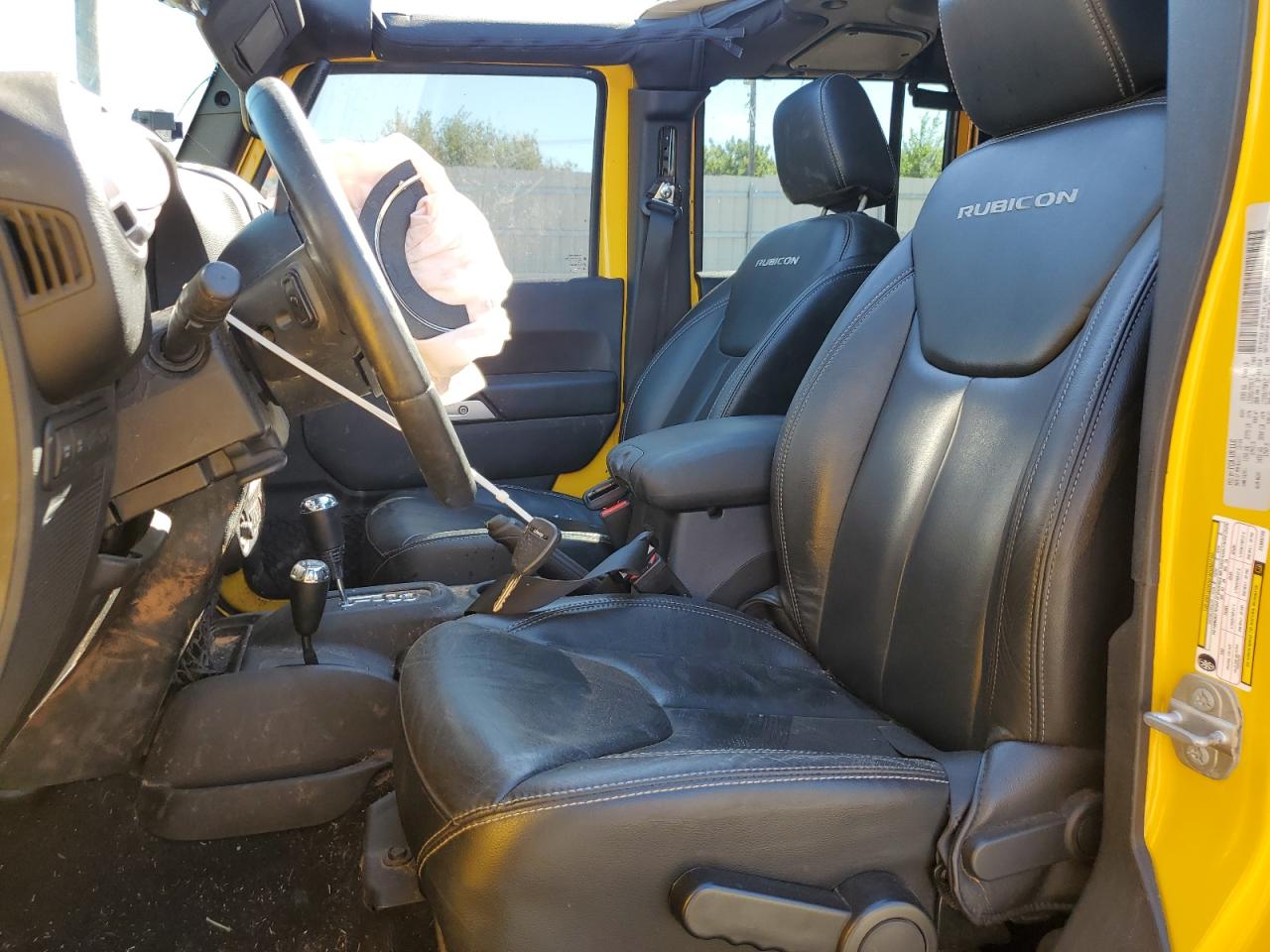 2015 Jeep Wrangler VIN 1C4HJWFG9FL565720 Copart auction photo, all over / mechanical damage thumbnail 7