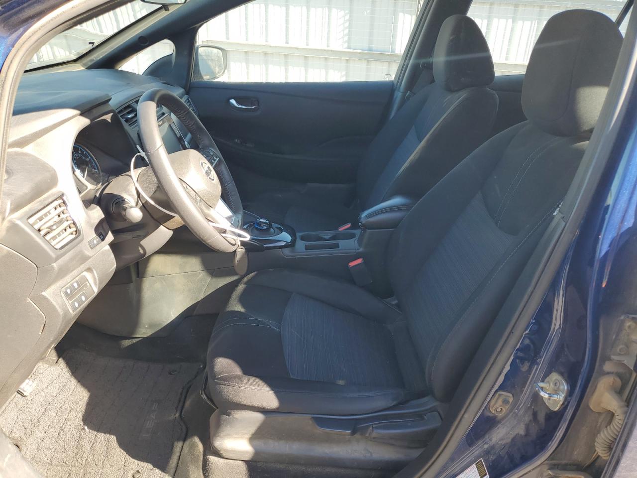 2021 Nissan Leaf VIN 1N4BZ1CV2MC550094 Copart auction photo, all over damage thumbnail 7