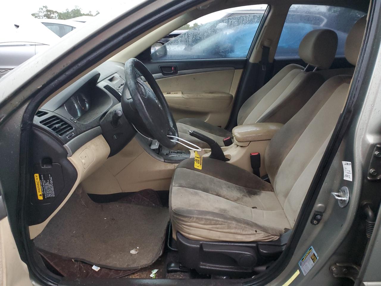 2010 Hyundai Sonata VIN 5NPET4AC8AH638921 Copart auction photo, all over damage thumbnail 7