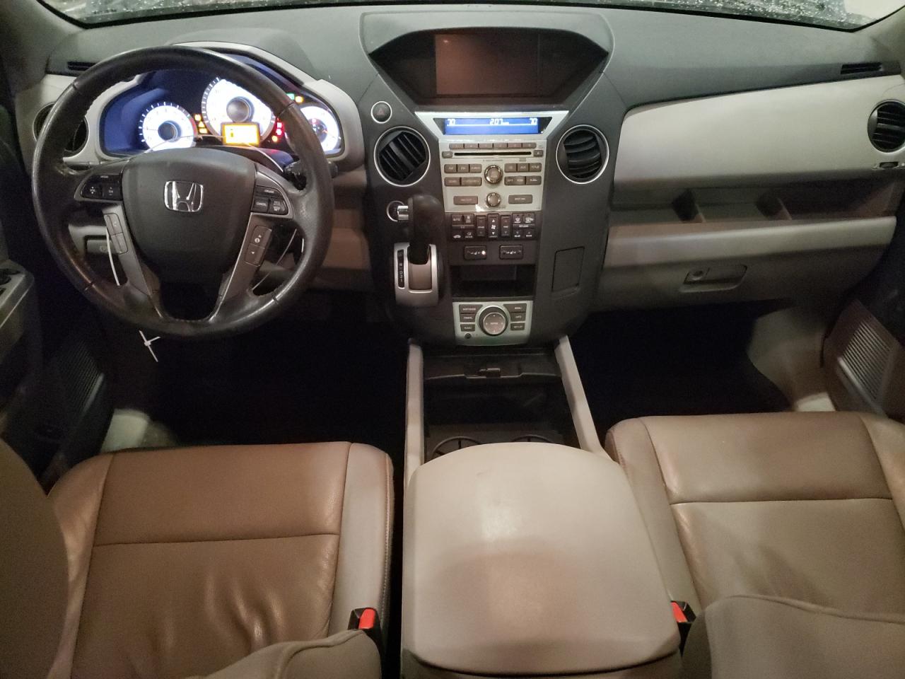 2011 Honda Pilot VIN 5FNYF4H73BB012982 Copart auction photo, side damage thumbnail 8