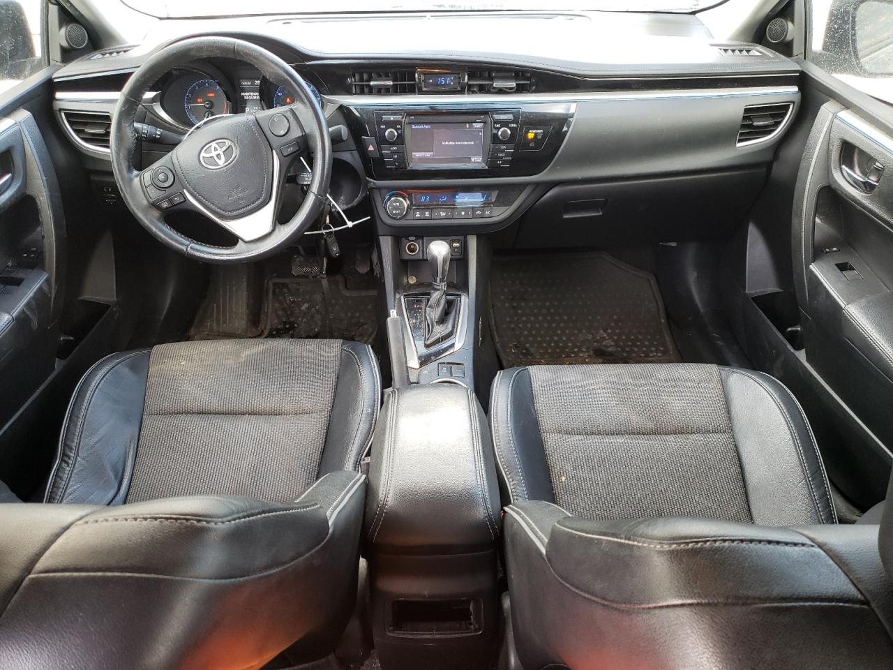 2016 Toyota Corolla VIN 2T1BURHE4GC731502 Copart auction photo, front end / rear end damage thumbnail 8