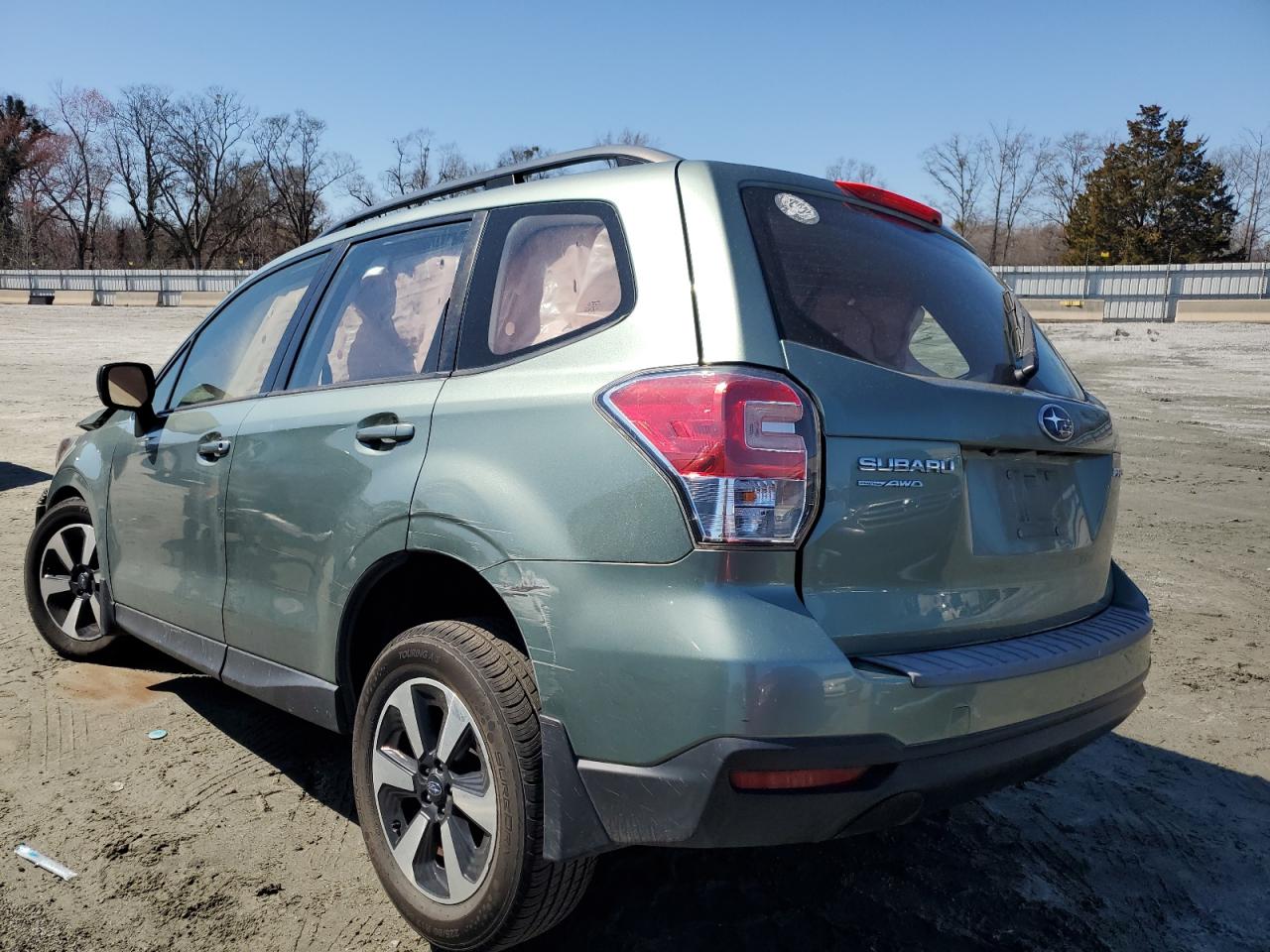 2018 Subaru Forester VIN JF2SJABC5JH422384 Copart auction photo, front end damage thumbnail 2