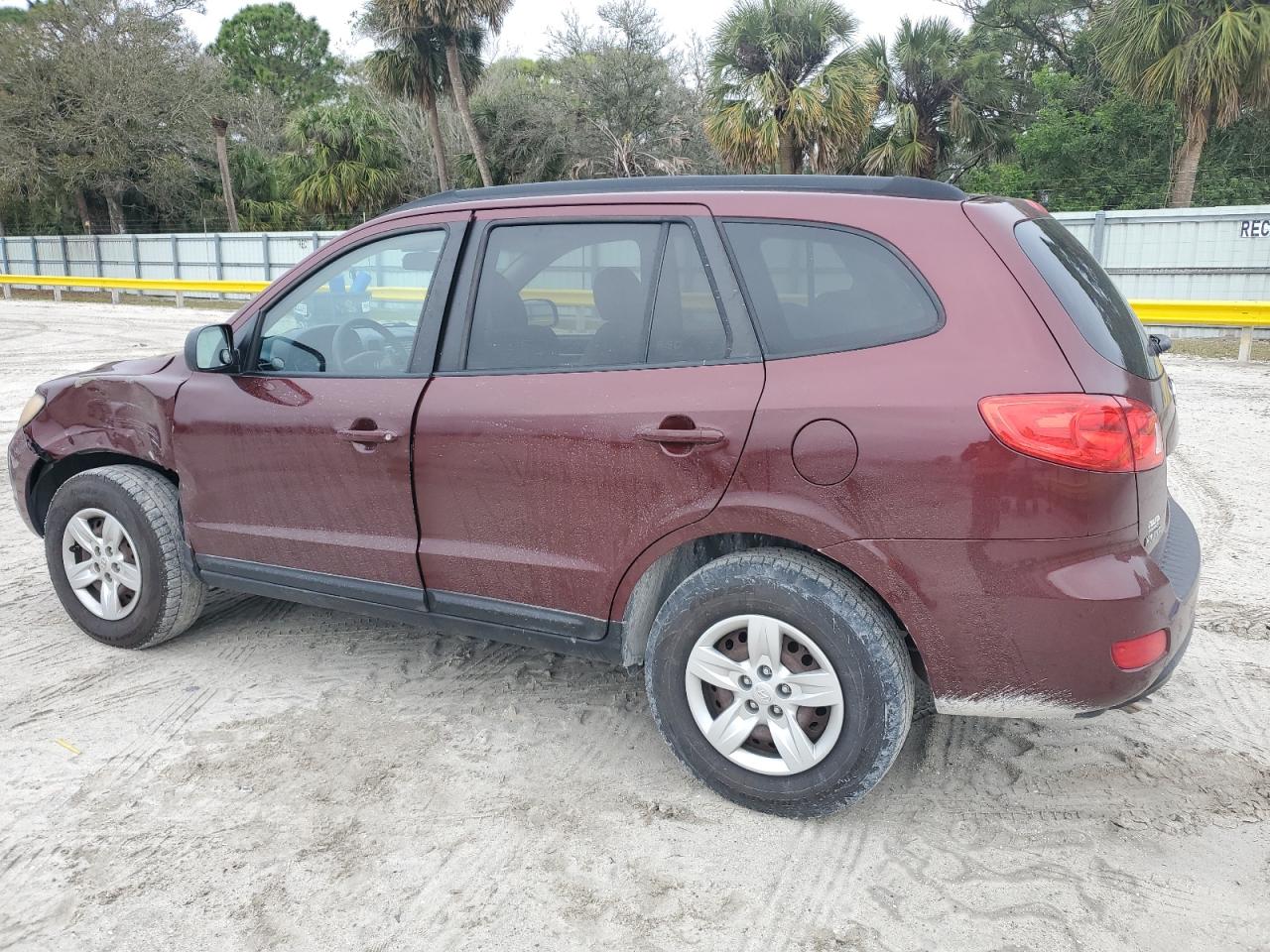 2009 Hyundai Santa Fe VIN 5NMSG13D99H274836 Copart auction photo, front end damage thumbnail 2