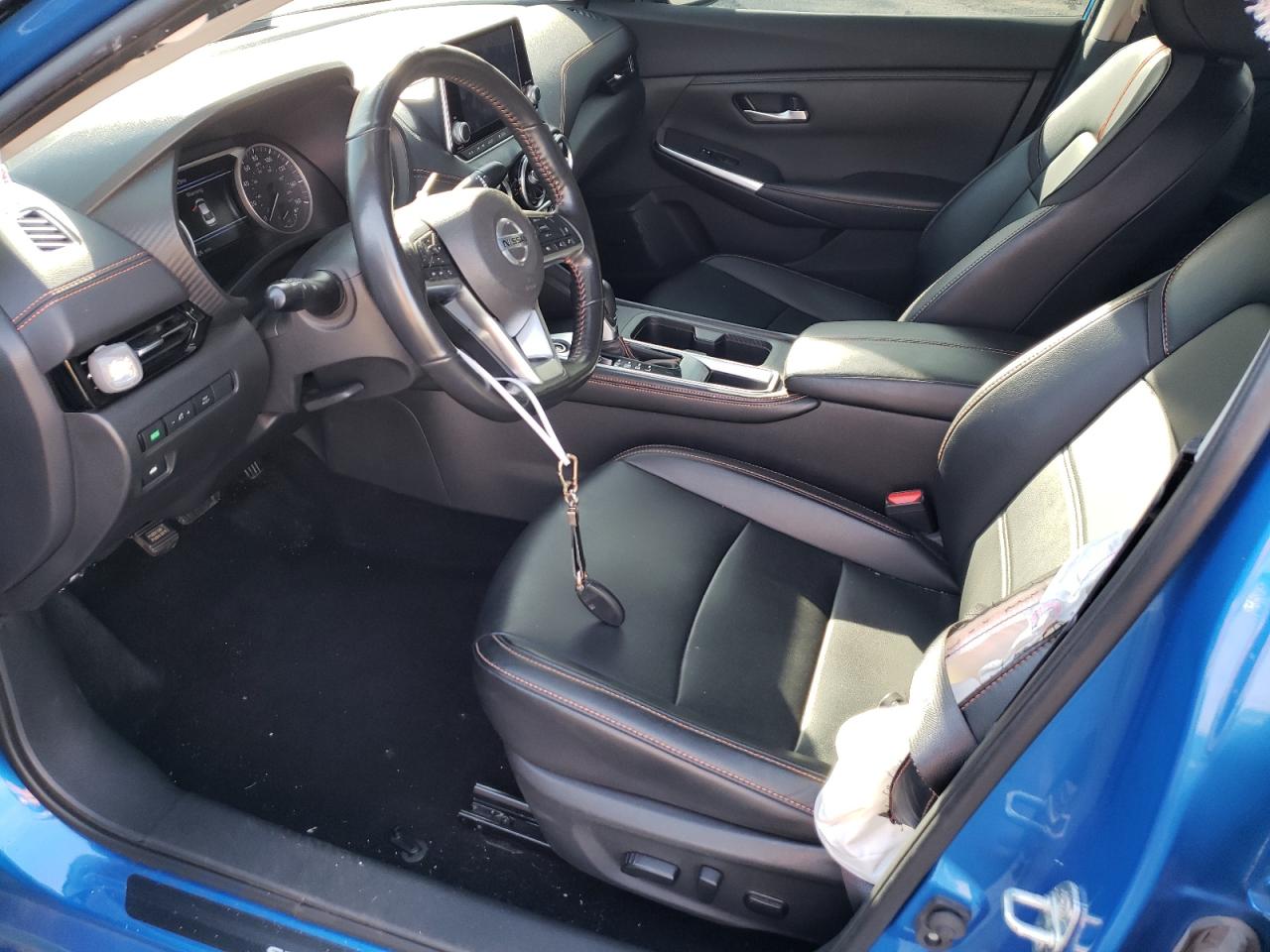 2022 Nissan Sentra VIN 3N1AB8DV2NY214233 Copart auction photo, side damage thumbnail 7
