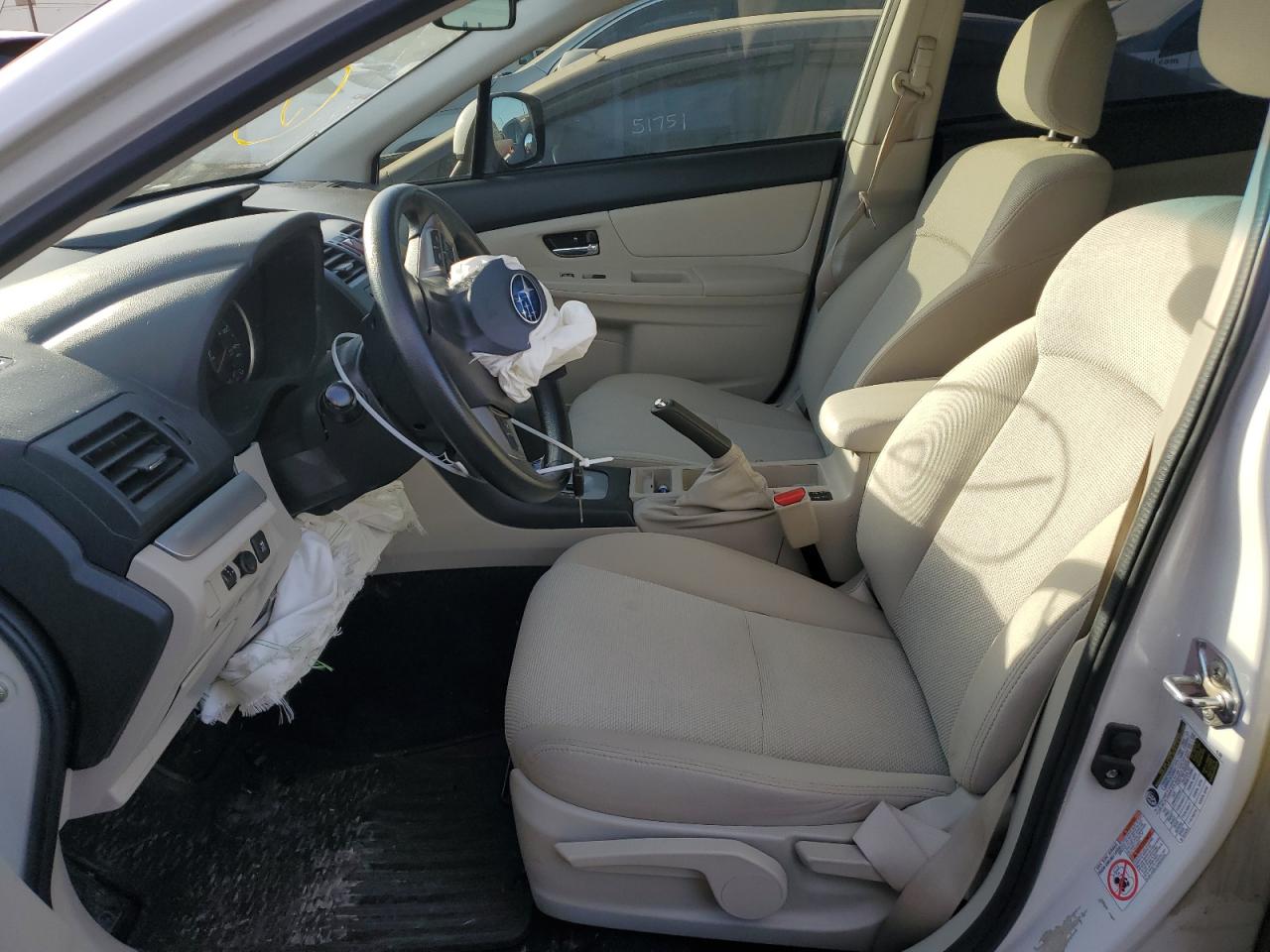 2014 Subaru XV VIN JF2GPACC4E8302178 Copart auction photo, front end / minor dent/scratches damage thumbnail 7