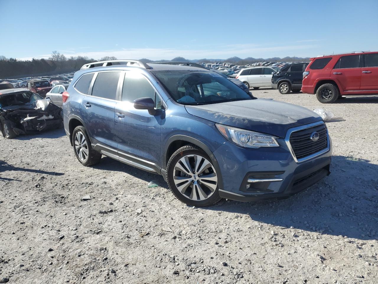 2019 Subaru Ascent VIN 4S4WMAJDXK3424689 Copart auction photo, all over / undercarriage damage thumbnail 4