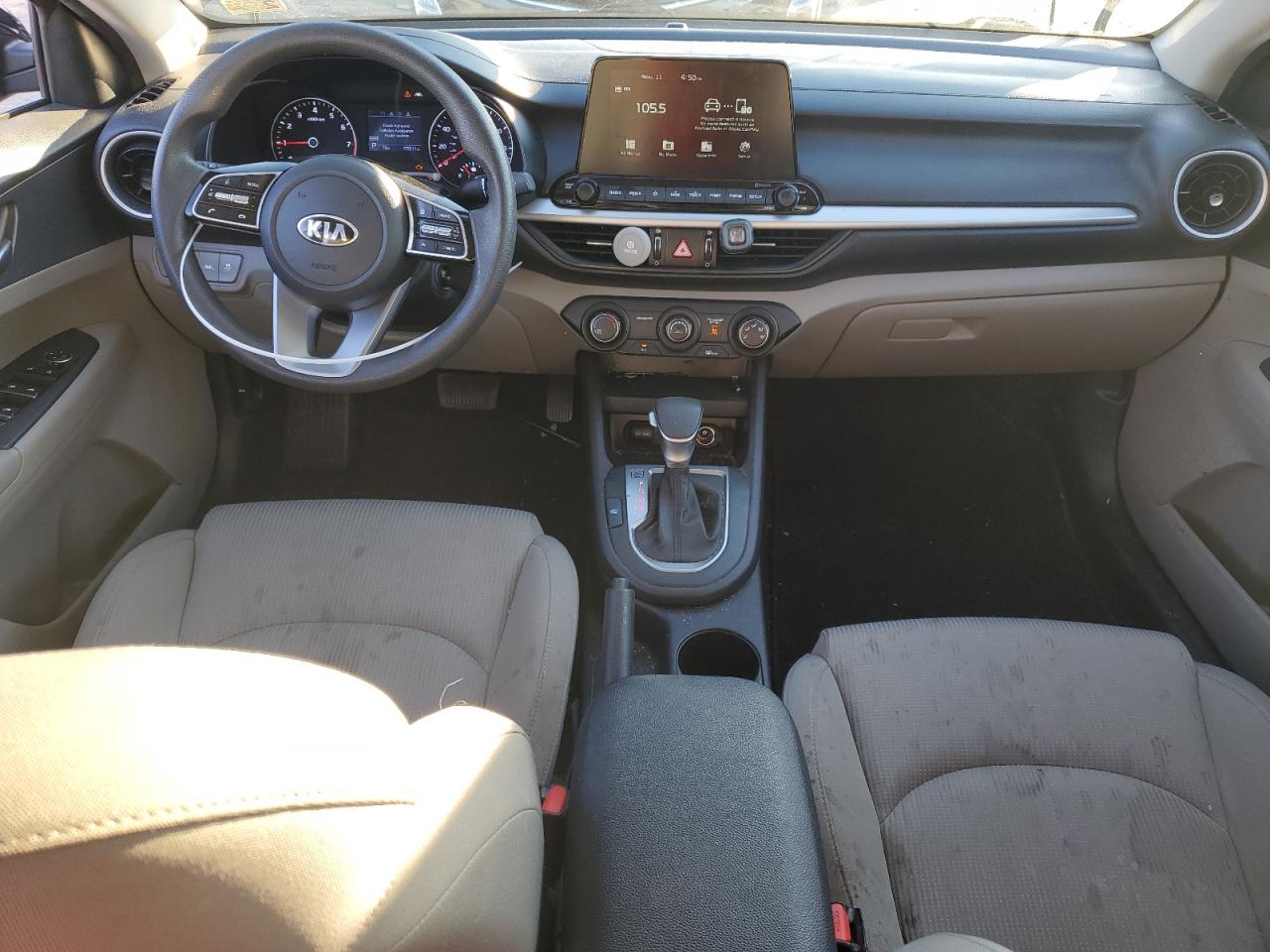 2021 KIA Forte VIN 3KPF24AD7ME402253 Copart auction photo, front end damage thumbnail 8