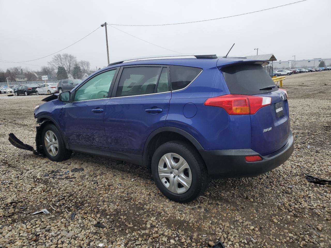 2015 Toyota RAV 4 VIN 2T3ZFREV5FW146588 Copart auction photo, front end / side damage thumbnail 2