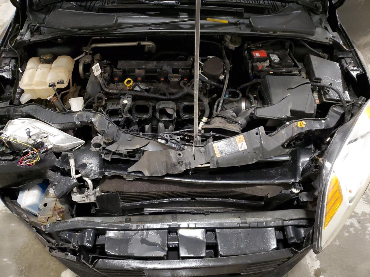 2014 Ford Focus VIN 1FADP3F21EL341183 Copart auction photo, front end damage thumbnail 11
