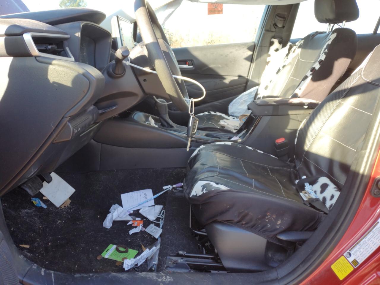 2021 Toyota Corolla VIN JTDEPMAE3MJ156956 Copart auction photo, side damage thumbnail 7