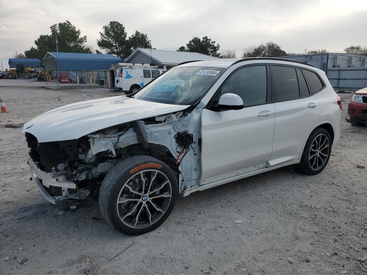 2021 BMW X3 VIN 5UXTS1C09M9H95738