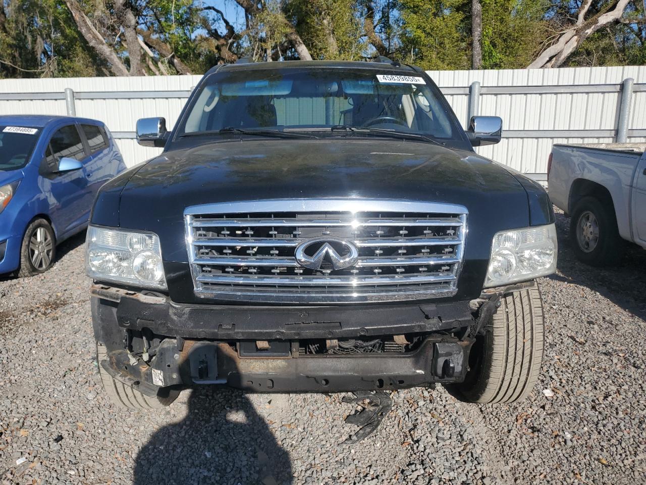 2010 Infiniti QX56 VIN 5N3ZA0NC0AN901545 Copart auction photo, front end damage thumbnail 5
