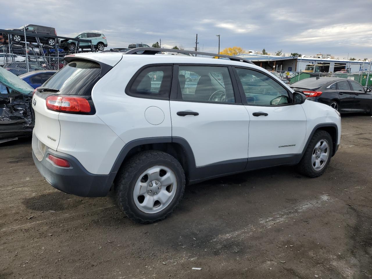 2014 Jeep Grand Cherokee VIN 1C4PJMAB0EW233450 Copart auction photo, hail damage thumbnail 3