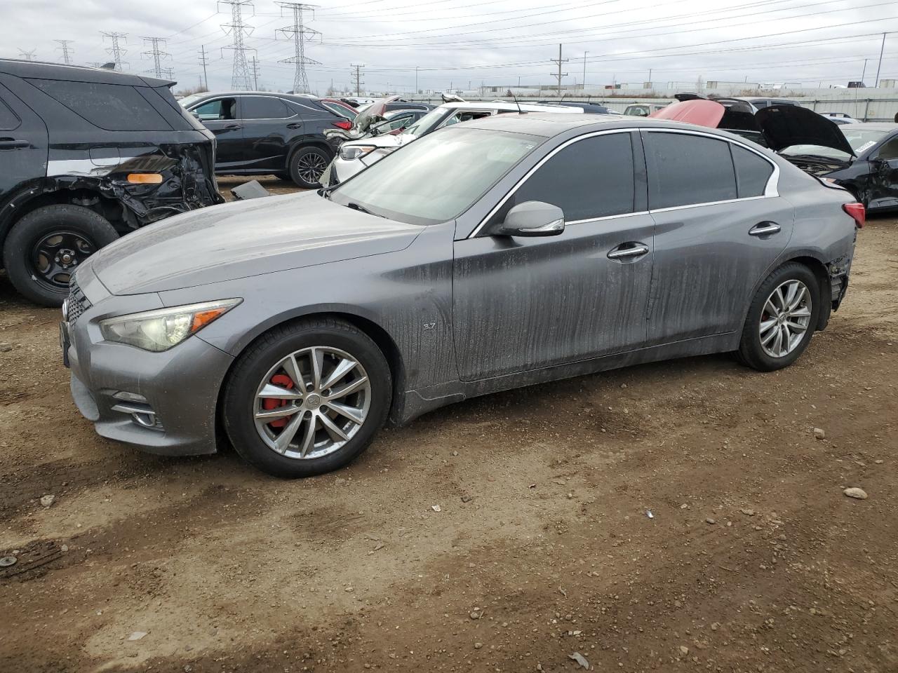 2015 Infiniti Q50 VIN JN1BV7AR4FM397328