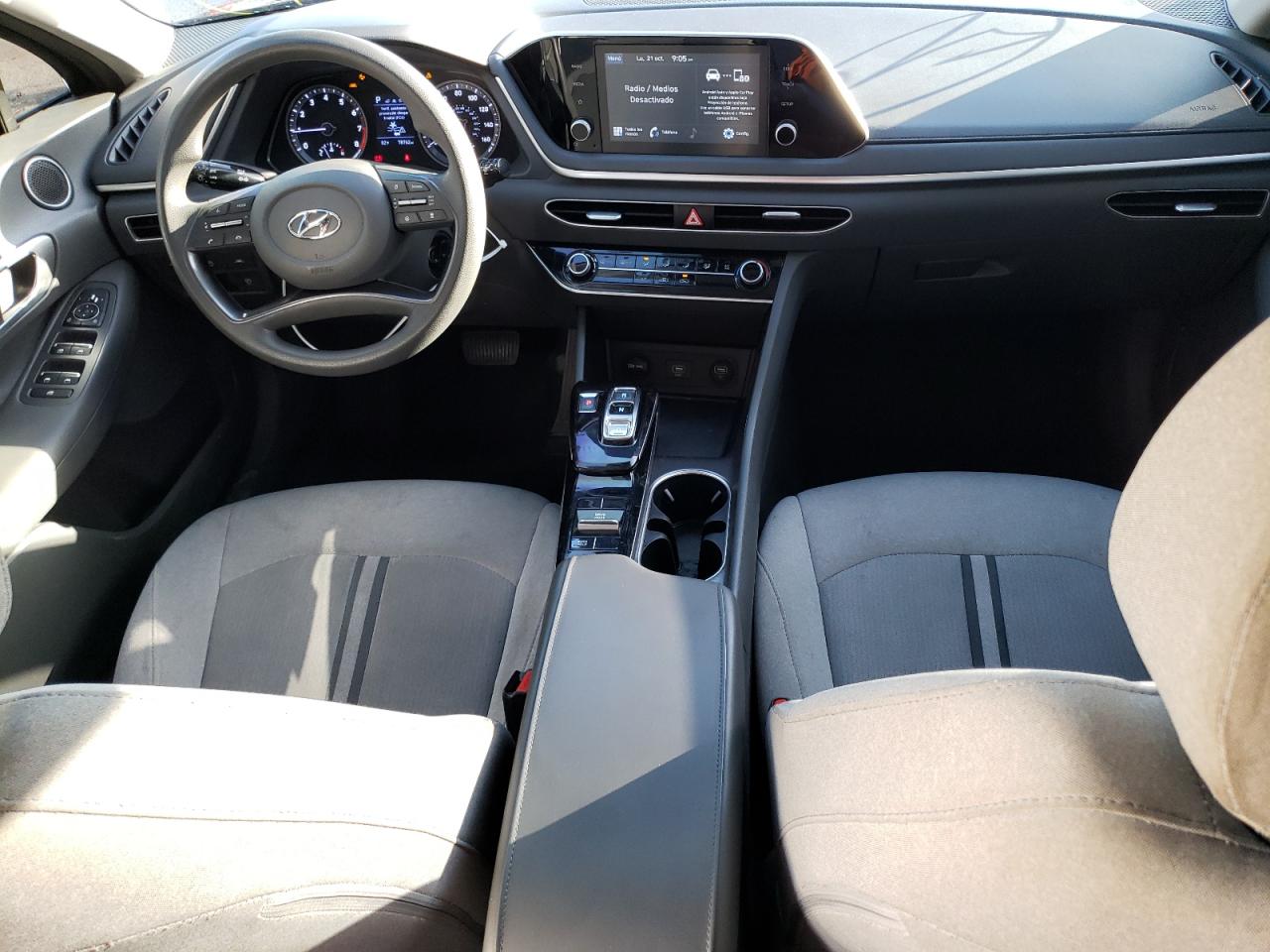 2020 Hyundai Sonata VIN 5NPEG4JA3LH056487 Copart auction photo, front end damage thumbnail 8