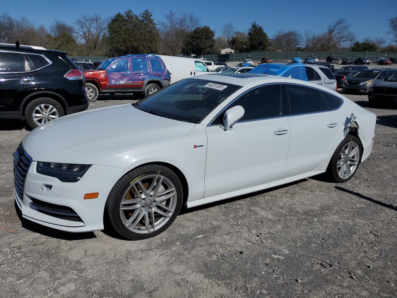 2016 Audi A7 VIN WAUWGAFC1GN051451 - Copart auction photo
