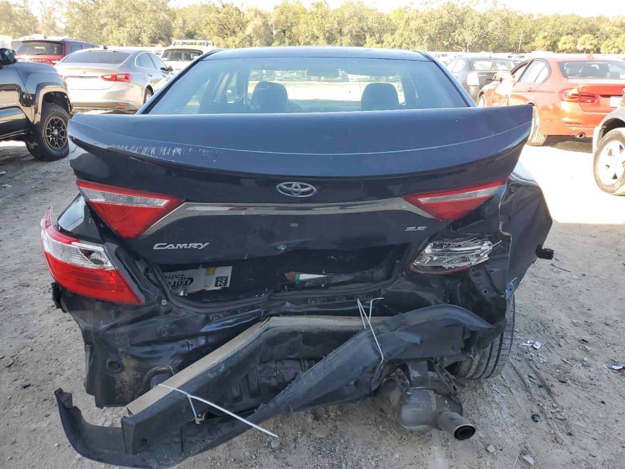 2017 Toyota Camry VIN 4T1BF1FK1HU814101 Copart auction photo, rear end / minor dent/scratches damage thumbnail 6