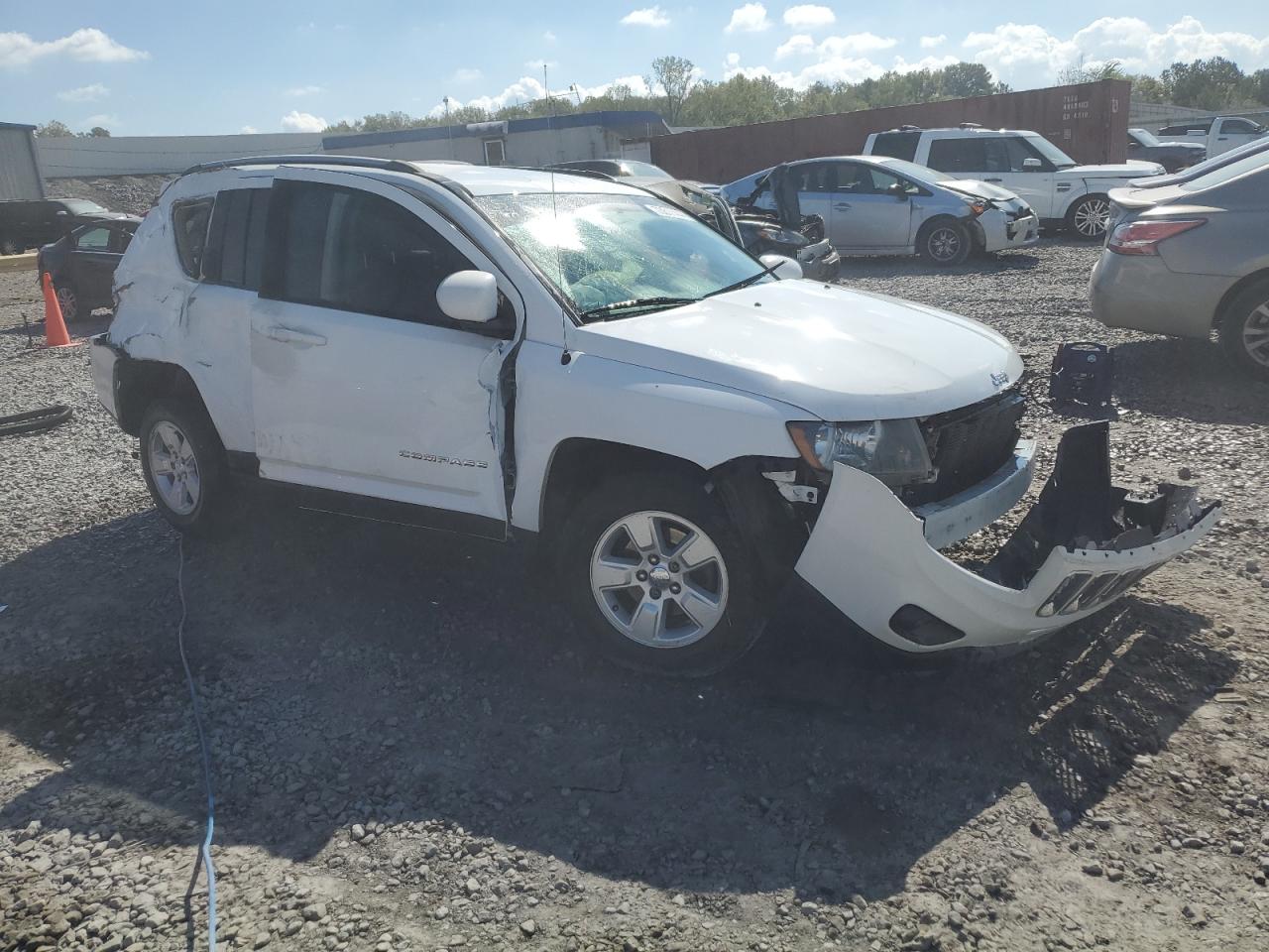 2016 Jeep Compass VIN 1C4NJCEA3GD735838 Copart auction photo, rollover damage thumbnail 4