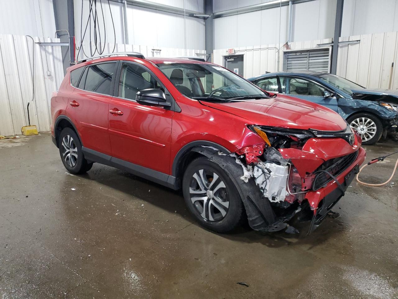2017 Toyota RAV 4 VIN JTMBFREV4HJ123550 Copart auction photo, front end damage thumbnail 4