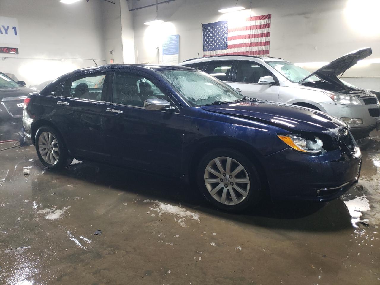 2014 Chrysler 200 VIN 1C3CCBCG1EN183643 Copart auction photo, front end damage thumbnail 4