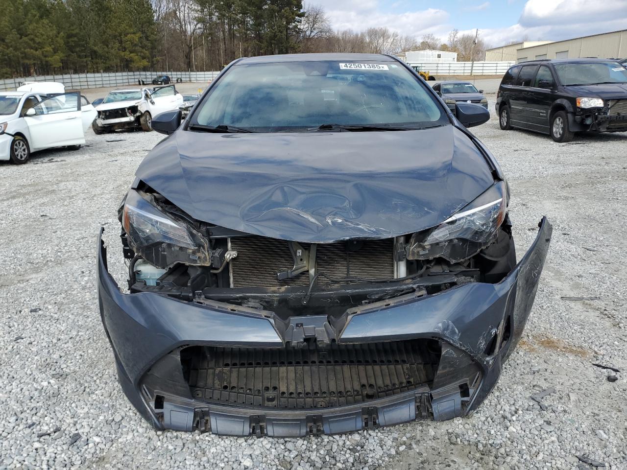 2018 Toyota Corolla VIN 2T1BURHE0JC084507 Copart auction photo, front end damage thumbnail 5