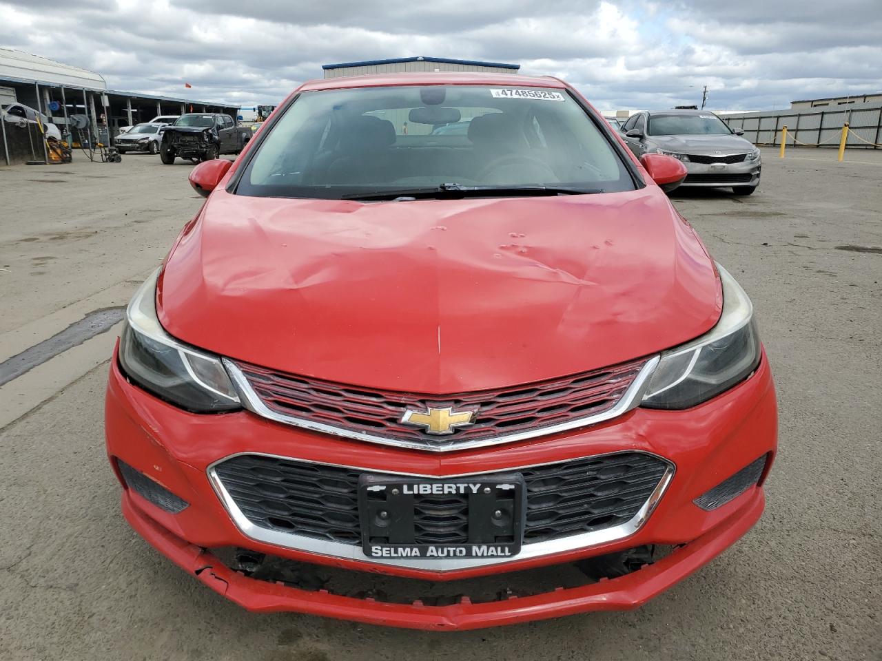 2017 Chevrolet Cruze VIN 1G1BE5SM7H7199518 Copart auction photo, vandalism / all over damage thumbnail 5