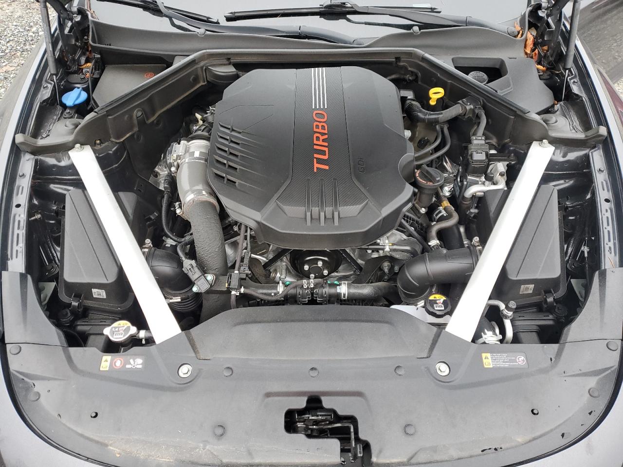 2022 KIA Stinger VIN KNAE45LC8N6119879 Copart auction photo, rear end damage thumbnail 11