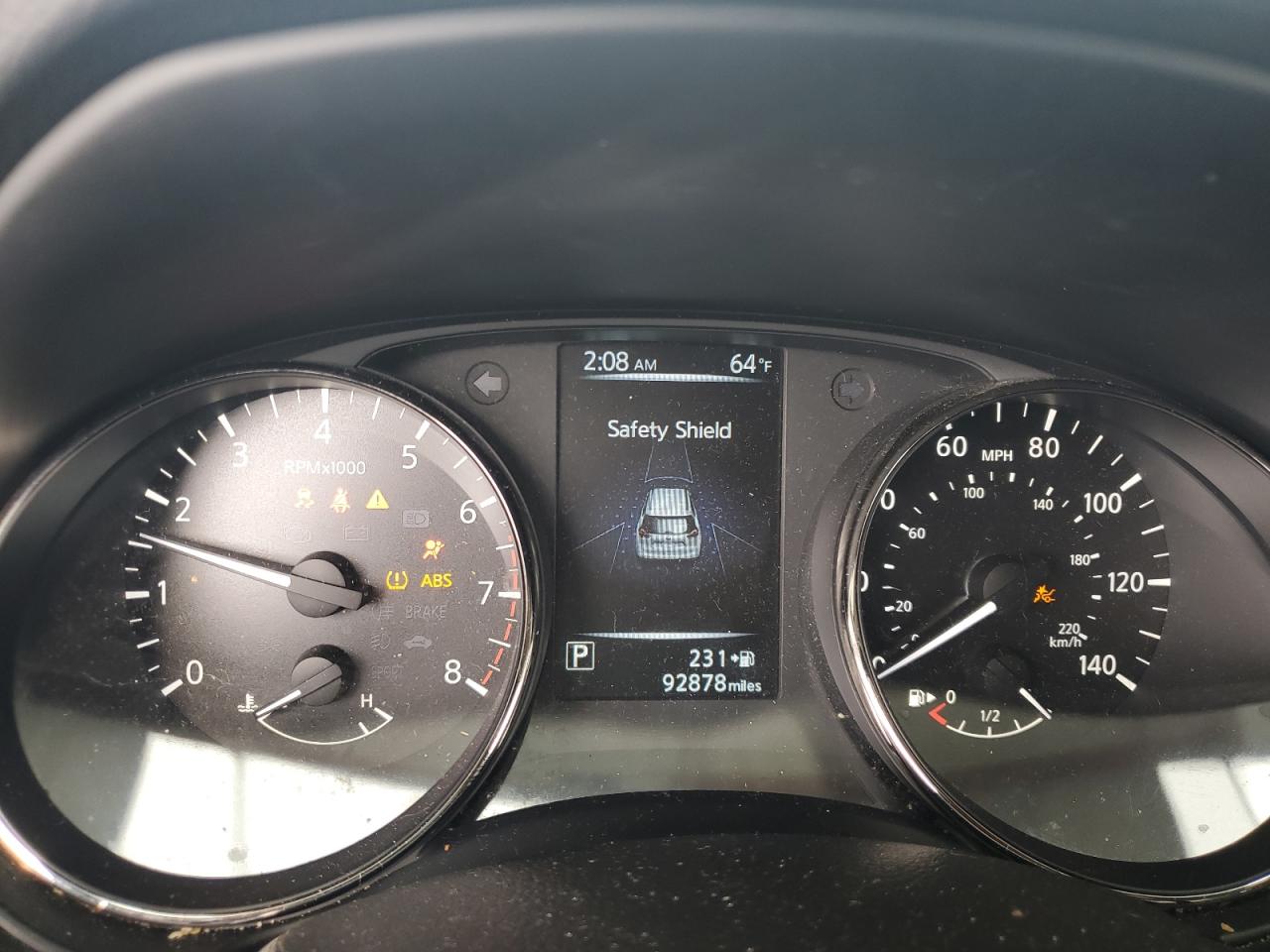 2017 Nissan Rogue VIN JN8AT2MT7HW396226 Copart auction photo, front end / side damage thumbnail 9