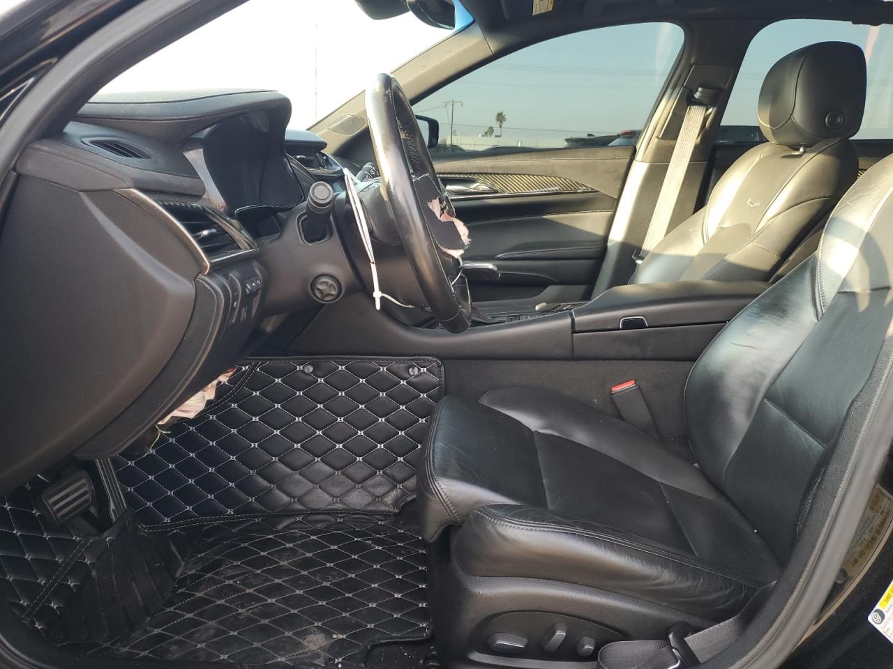 2015 Cadillac CTS VIN 1G6AT5S39F0121752 Copart auction photo, front end damage thumbnail 7