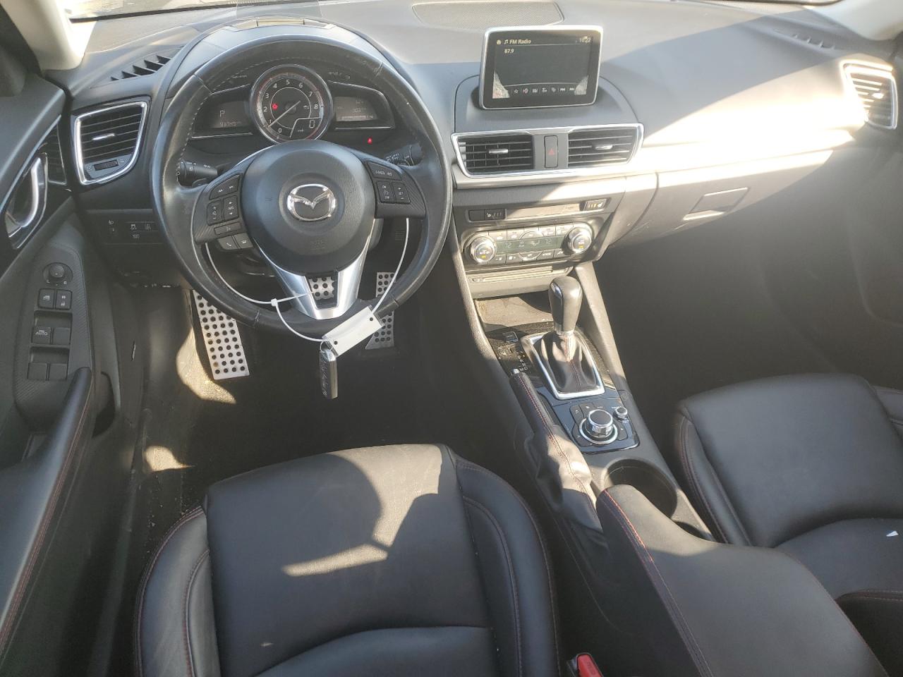 2014 Mazda 3 VIN JM1BM1V35E1154890 Copart auction photo, front end / side damage thumbnail 8