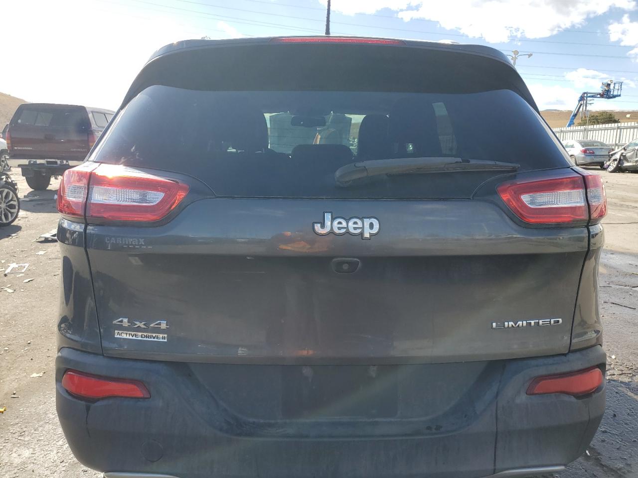 2016 Jeep Grand Cherokee VIN 1C4PJMDB1GW279674 Copart auction photo, side / front end damage thumbnail 6