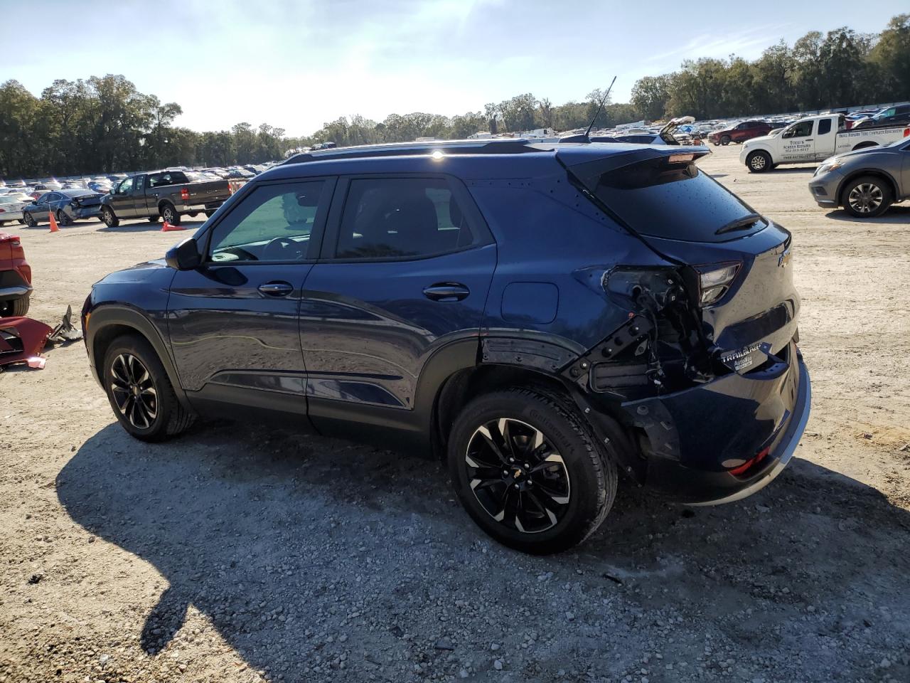 2023 Chevrolet TrailBlazer VIN KL79MPS23PB061423 Copart auction photo, rear end damage thumbnail 2