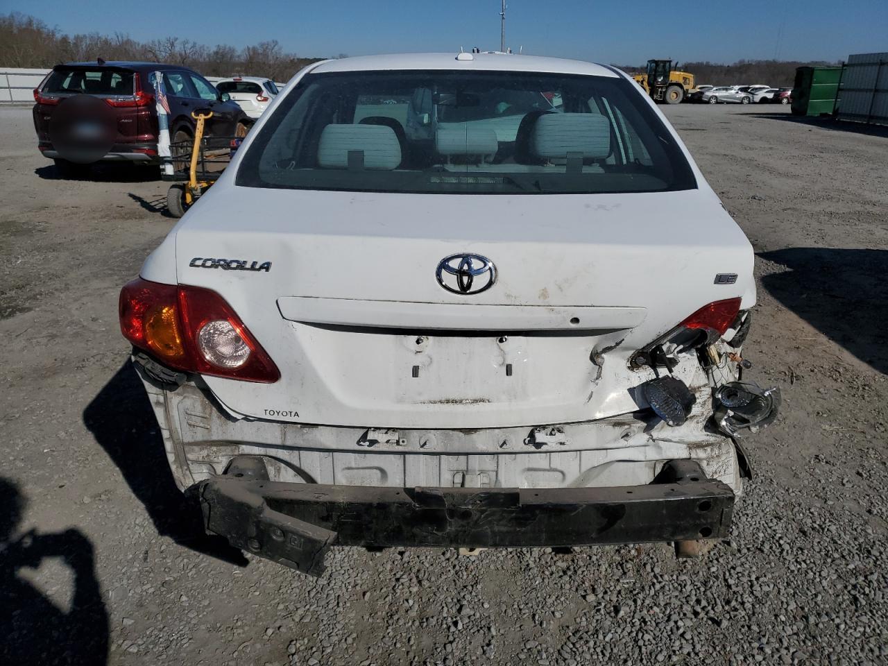 2010 Toyota Corolla VIN 2T1BU4EEXAC367732 Copart auction photo, all over damage thumbnail 6