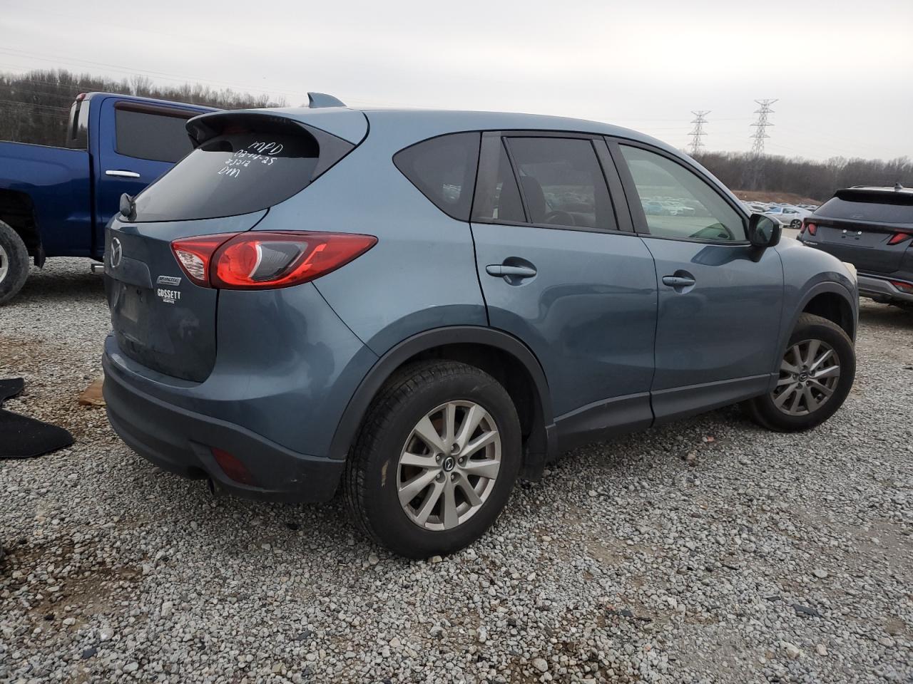 2015 Mazda CX-5 VIN JM3KE4CY1F0466796 Copart auction photo, all over damage thumbnail 3