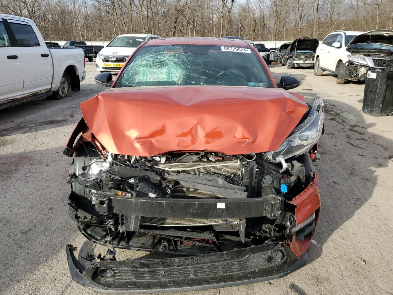 2021 KIA Forte VIN 3KPF34AD7ME293242 Copart auction photo, all over damage thumbnail 5