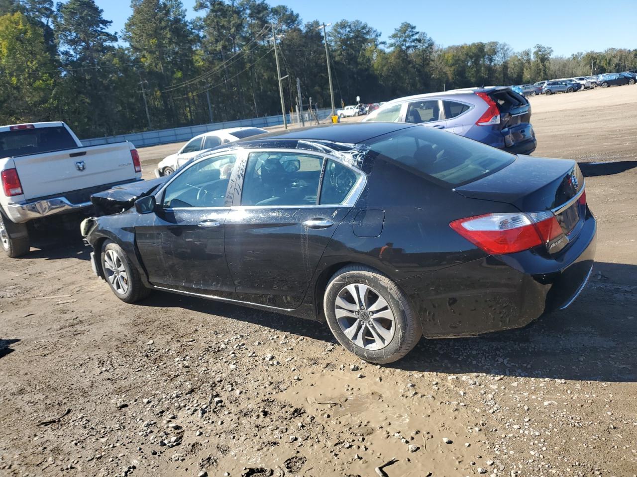 2014 Honda Accord VIN 1HGCR2F31EA121168 Copart auction photo, front end damage thumbnail 2