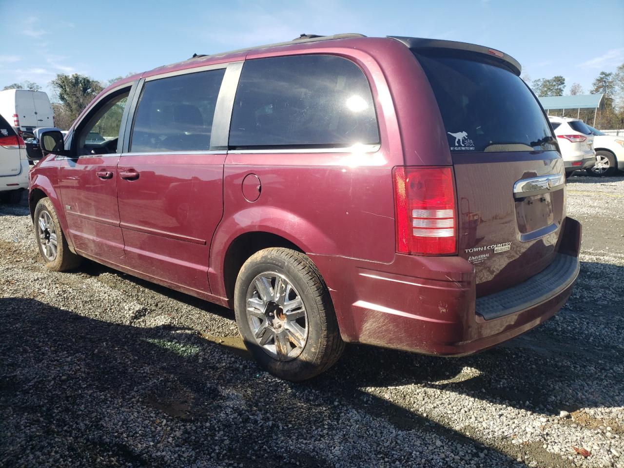 2008 Chrysler Town & Country VIN 2A8HR54P68R783378 Copart auction photo, front end / minor dent/scratches damage thumbnail 2