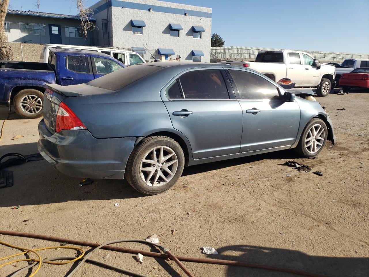 2012 Ford Fusion VIN 3FAHP0JG3CR135901 Copart auction photo, front end damage thumbnail 3